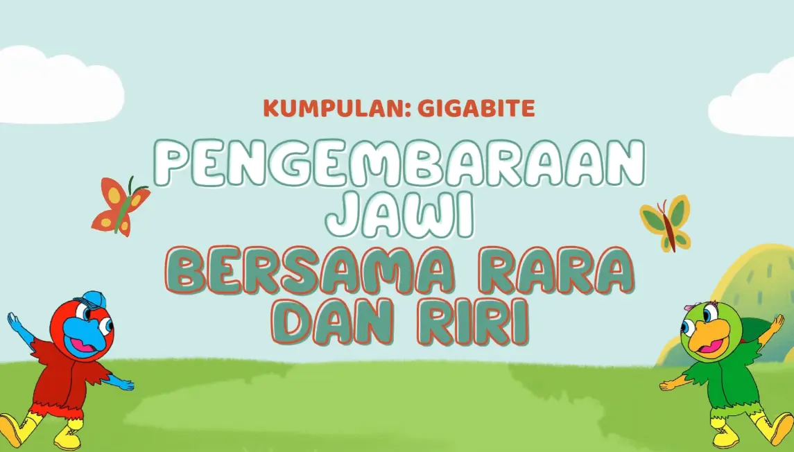 Pengembaraan Jawi bersama Rara dan Riri